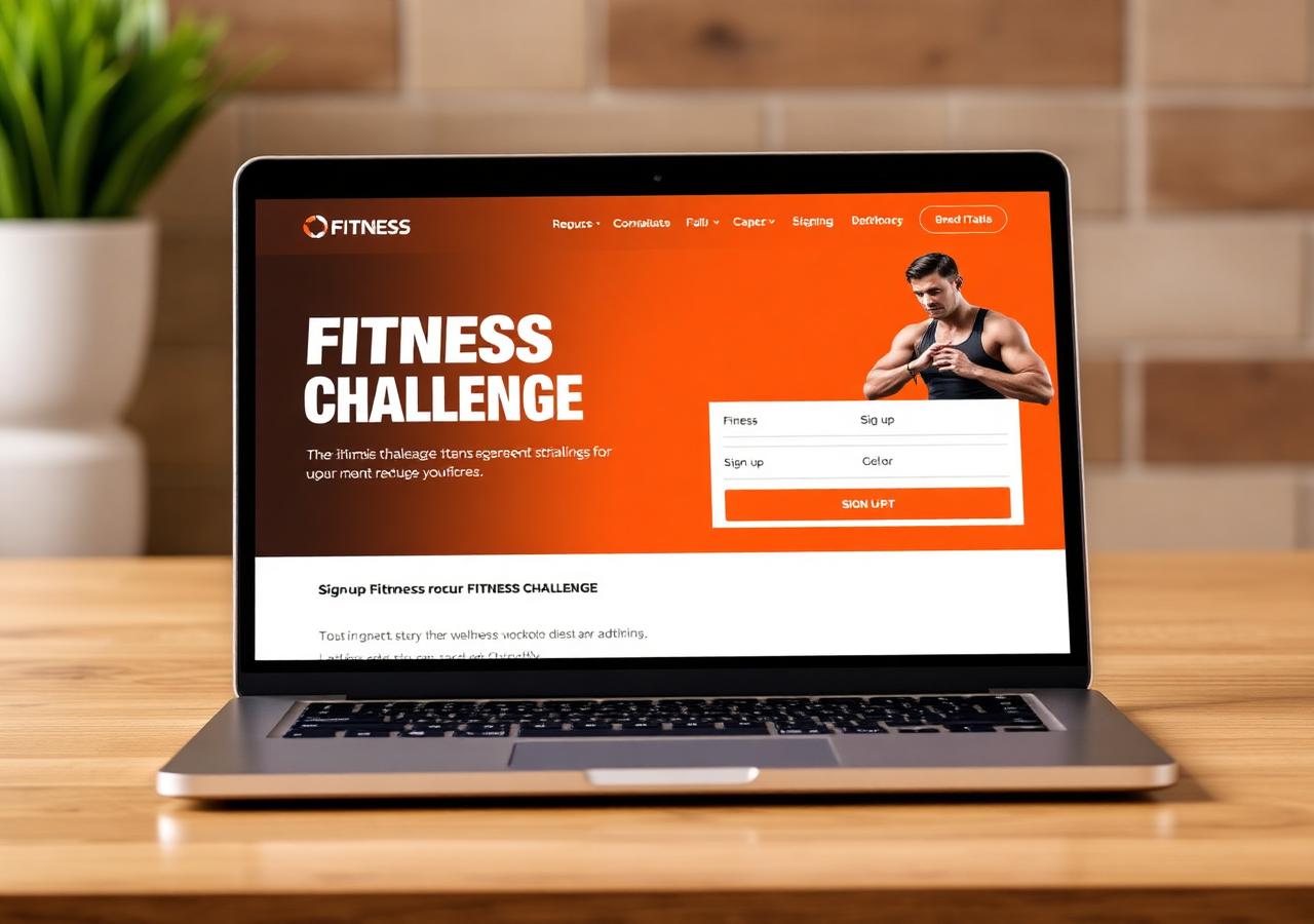 Fitness Challenge Signup
