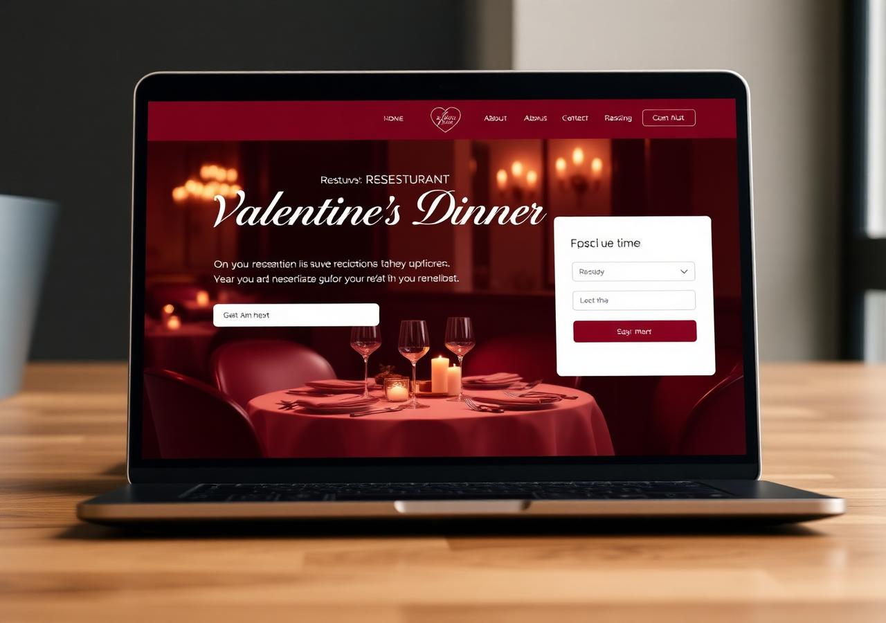 Restaurant Valentine's Dinner